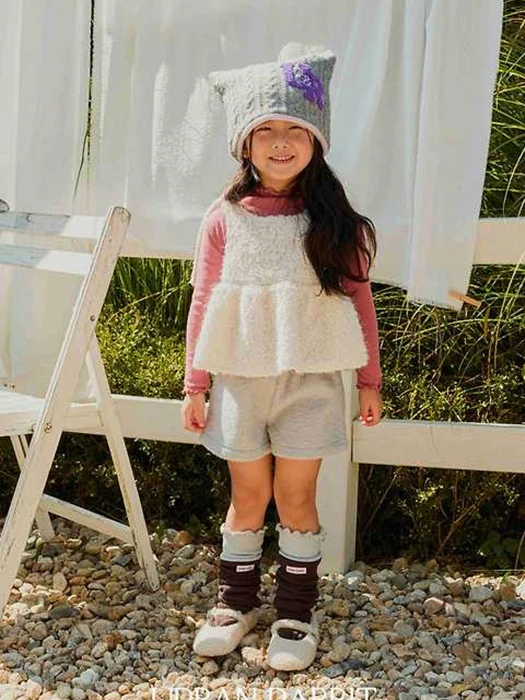 Curly Woolen Half Pants by Urban Rabbit for Child - catalog view