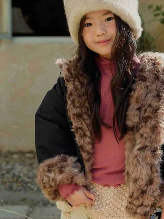 Leo Reversible Jacket Leo Reversible Jacket by Urban Rabbit for Child - catalog view