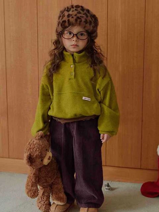 Knit Half Open Tee by Urban Rabbit for Child - catalog view
