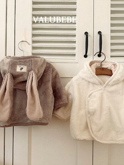 Rabbit Fleeced Jacket Rabbit Fleeced Jacket by Valu Bebe for Baby - catalog view