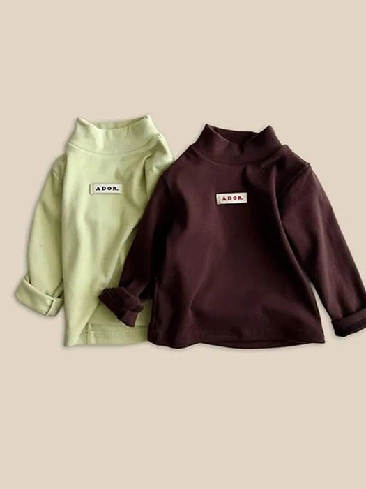 Dujonku Half Turtleneck Tee Dujonku Half Turtleneck Tee by Ador for Baby - catalog view
