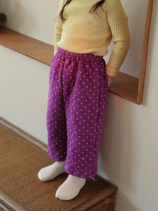 Dot Quilted Pants Dot Quilted Pants by Amber for Child - catalog view