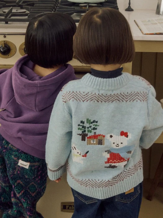 Animal Cardigan Animal Cardigan by Bymimi for Child - catalog view