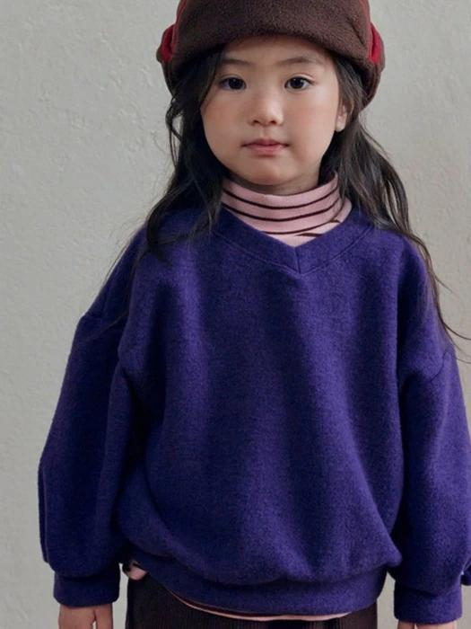 Joy V-neck Sweatshirt Joy V-neck Sweatshirt by Grow B for Child - catalog view