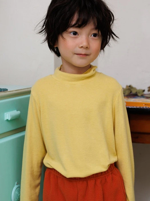 Slit Turtleneck Tee by Andbutter for Child - catalog view