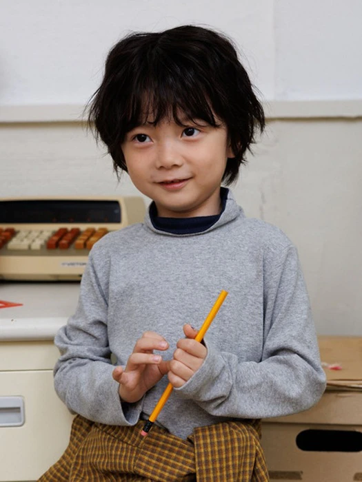 Color Block Turtleneck Tee Color Block Turtleneck Tee by Andbutter for Child - catalog view