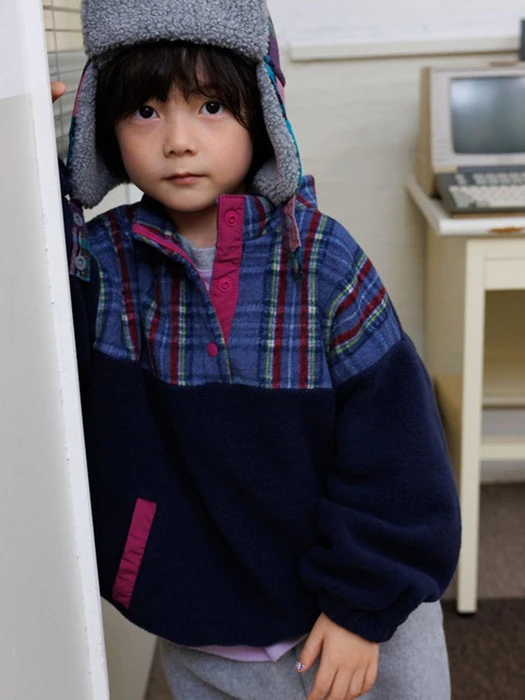 Check Snap Pullover Check Snap Pullover by Andbutter for Child - catalog view