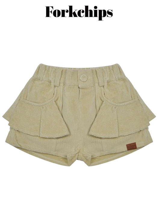 Olive Flare Pants Olive Flare Pants by Fork Chips for Child - catalog view