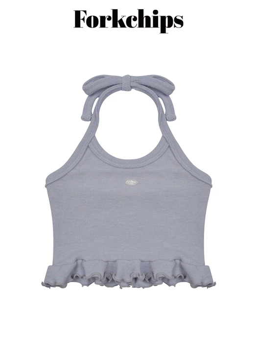 Lavender Halter Neck Camisole Lavender Halter Neck Camisole by Fork Chips for Child - catalog view