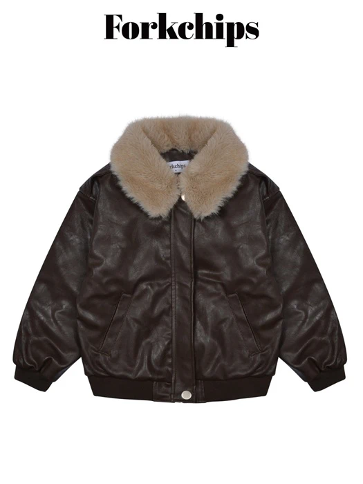 Rover Shearling Jacket Rover Shearling Jacket by Fork Chips for Child - catalog view