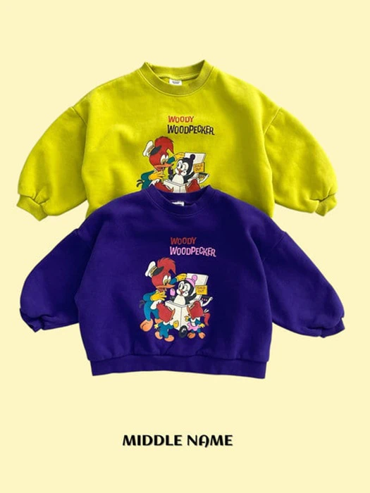 Woody Sweatshirt Woody Sweatshirt by Middle Name for Child - catalog view