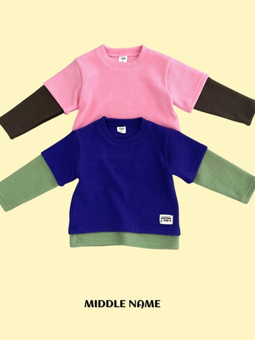 Double Layered Tee Double Layered Tee by Middle Name for Child - catalog view