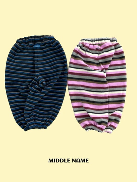 Multi Striped Jogger Pants Multi Striped Jogger Pants by Middle Name for Child - catalog view