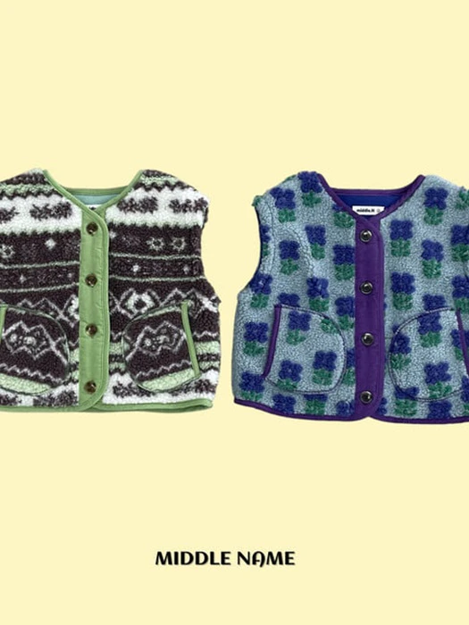 Pattern Tumble Vest Pattern Tumble Vest by Middle Name for Child - catalog view