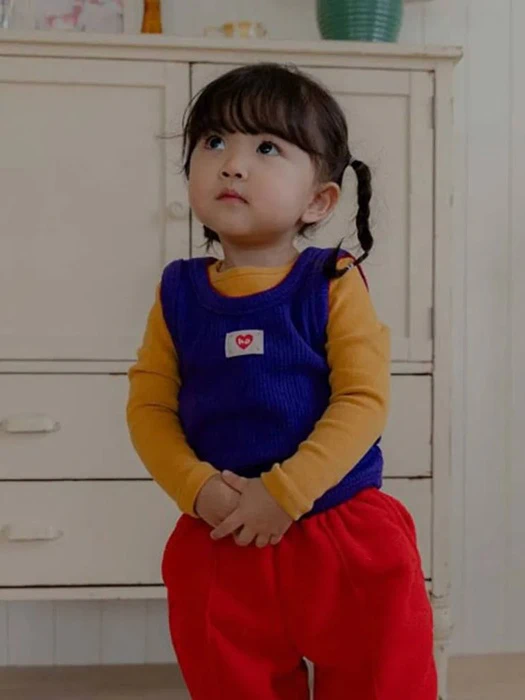 Pin Cotton Sleeveless Top Pin Cotton Sleeveless Top by Hahaha for Baby - catalog view