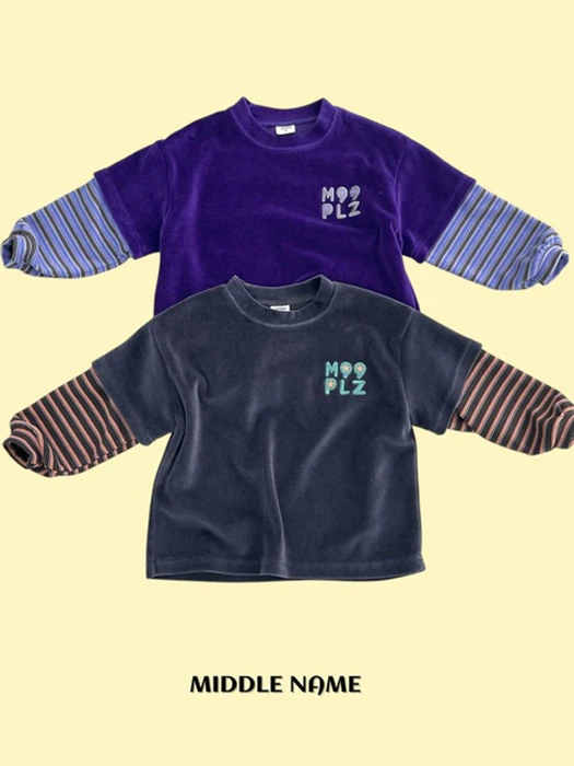 Velour Layered Tee Velour Layered Tee by Middle Name for Child - catalog view