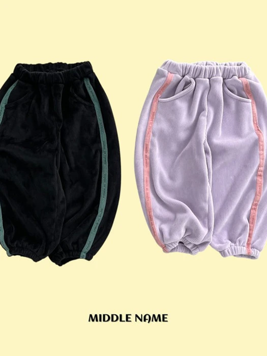 Winter Tape Jogger Pants Winter Tape Jogger Pants by Middle Name for Child - catalog view