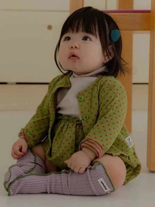 Bubble Cardigan Bubble Cardigan by Hahaha for Baby - catalog view