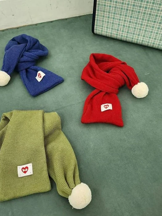 Pompom Muffler Pompom Muffler by Hahaha for Baby - catalog view