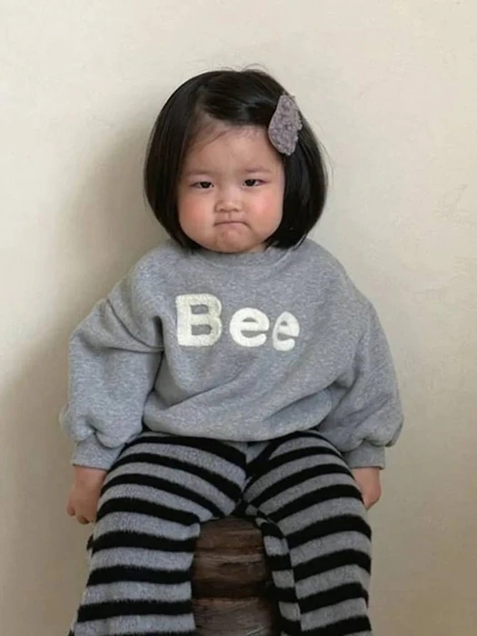 Bee Sweatshirt Bee Sweatshirt by Guru Guru for Baby - catalog view