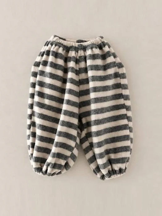 Striped Sausage Pants Striped Sausage Pants by Guru Guru for Baby - catalog view