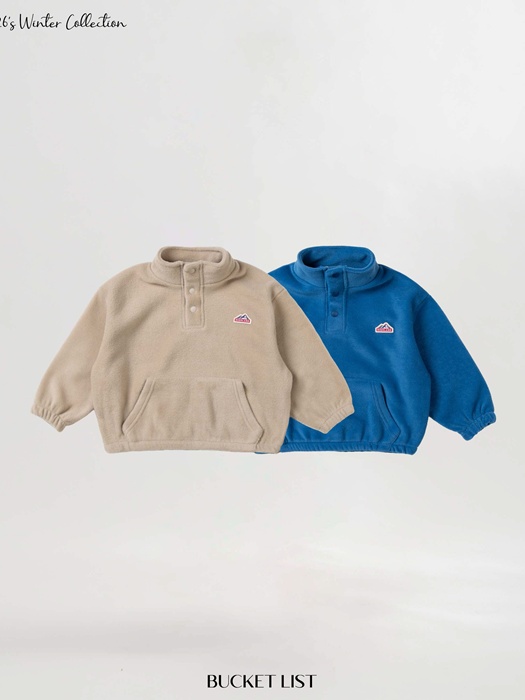Hiking Fleece Sweatshirt by Bucket List for Child - catalog view
