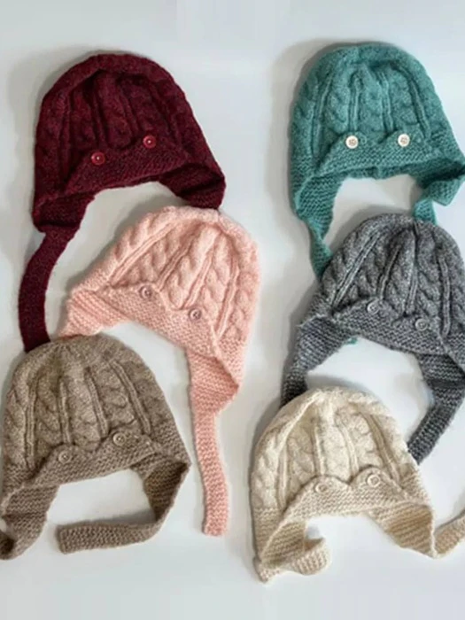 Cable Button Hat Cable Button Hat by Io for Child - catalog view