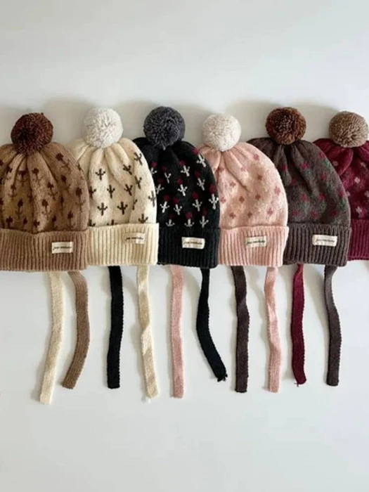 J Flower Beanie J Flower Beanie by Io for Child - catalog view
