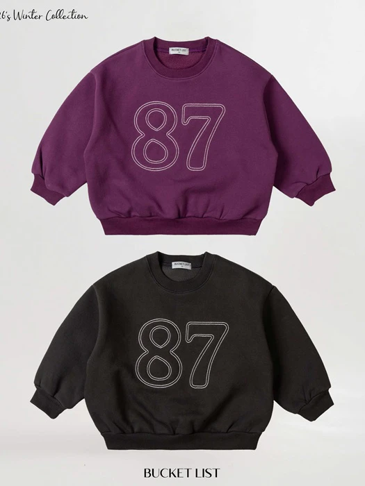 87 Sweatshirt by Bucket List for Child - catalog view