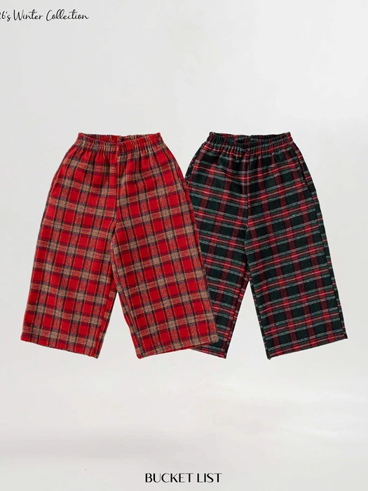 House Party Check Pants by Bucket List for Child - catalog view