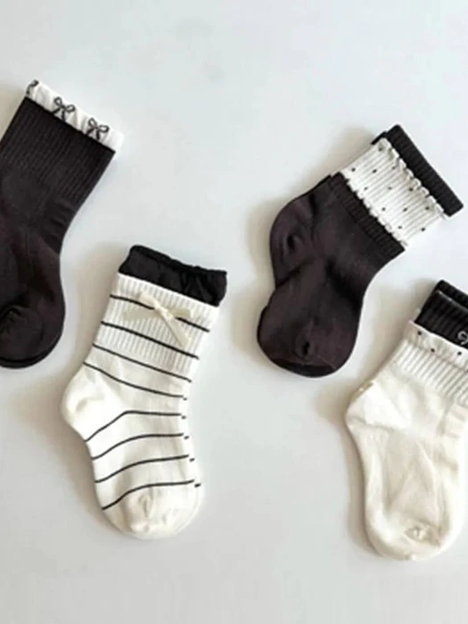 Choco & Cream Socks Set Choco & Cream Socks Set by Io for Child - catalog view