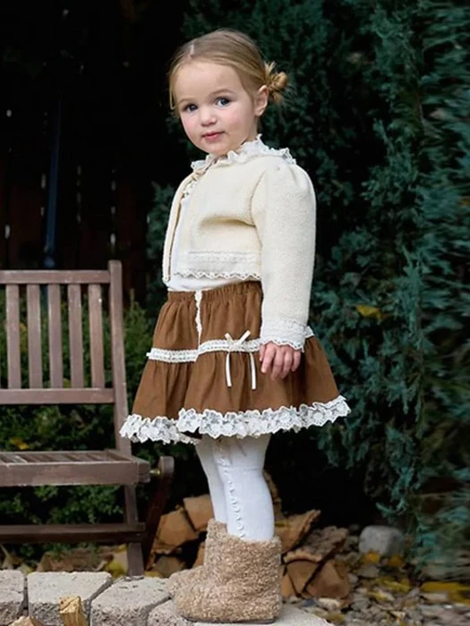 Suede Skirt Suede Skirt by Marron for Baby - catalog view