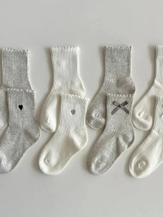 Heart Ribbon Socks Set Heart Ribbon Socks Set by Io for Child - catalog view