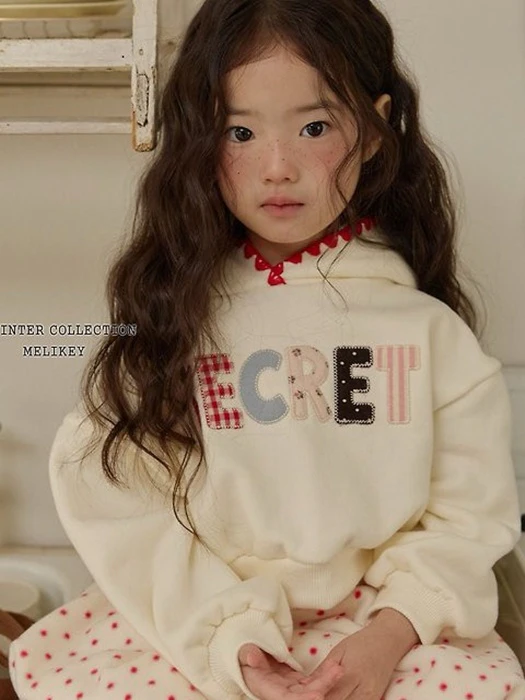 Secret Patch Hooded Tee by Melikey for Child - catalog view