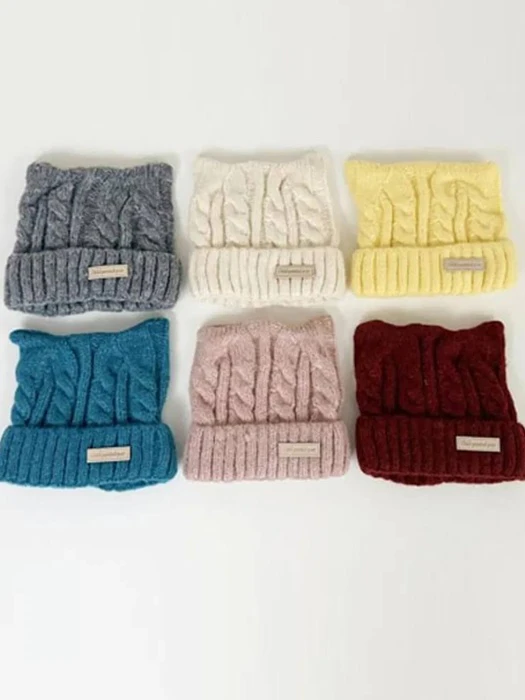 Cable Knit Beanie Cable Knit Beanie by V Bunny for Child - catalog view