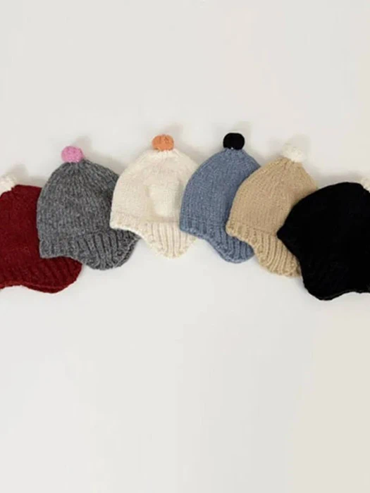 Ppo Mong Knit Hat (Baby) by V Bunny for Baby - catalog view