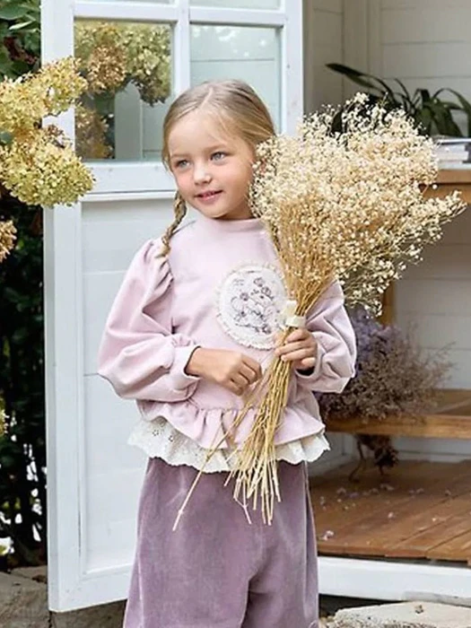 Rose Frill Tee by Marron for Baby - catalog view