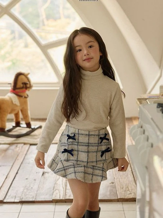 Check Ribbon Frill Skirt Check Ribbon Frill Skirt by Melikey for Child - catalog view