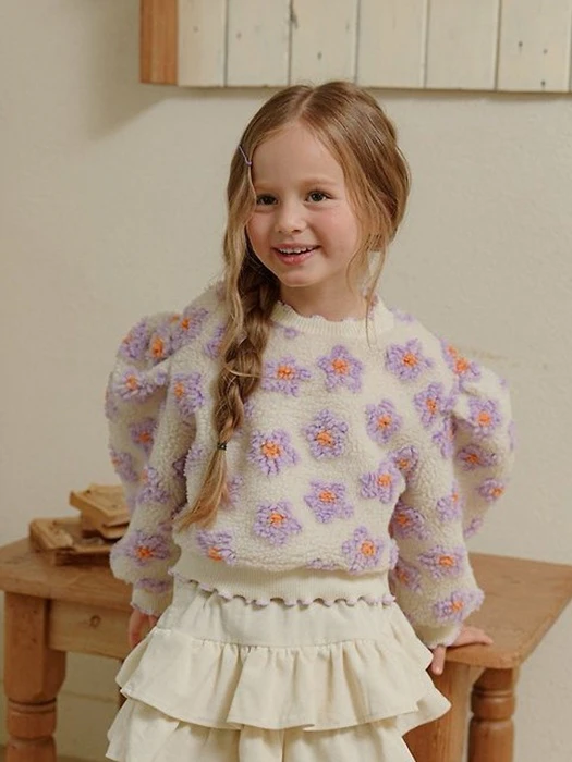 Floral Wings Sweatshirt by Melikey for Child - catalog view