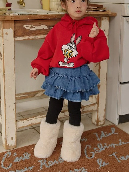 Denim Cancan Skirt Leggings Denim Cancan Skirt Leggings by Melikey for Child - catalog view