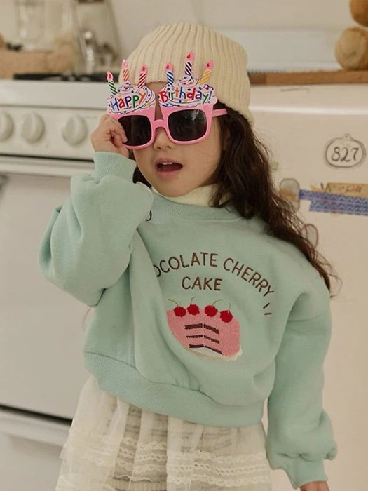 Choco Cake Sweatshirt Choco Cake Sweatshirt by Melikey for Child - catalog view