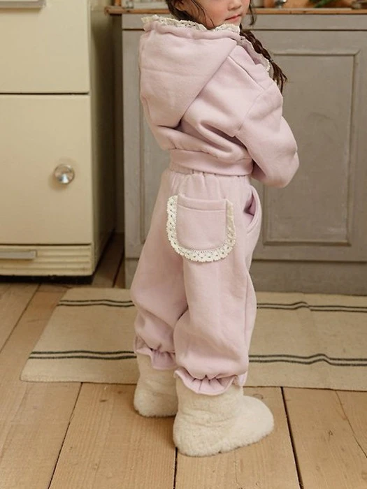Pocket Lace Jogger Pants Pocket Lace Jogger Pants by Melikey for Child - catalog view