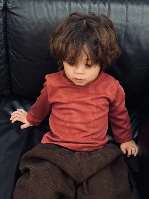 Labado Thick Ribbed Tee Labado Thick Ribbed Tee by Mellow for Baby - catalog view