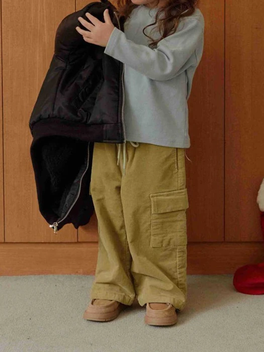 Velvet Cargo Pants Velvet Cargo Pants by From I for Child - catalog view