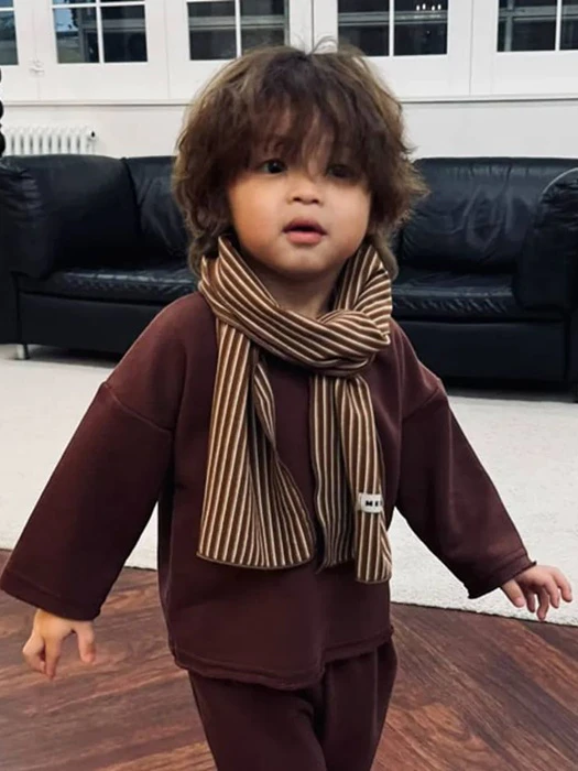 Lounge Raw Hem Tee Lounge Raw Hem Tee by Mellow for Baby - catalog view