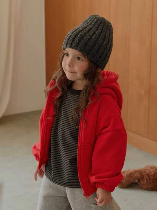 Banding Hooded Zip-Up Banding Hooded Zip-Up by From I for Child - catalog view