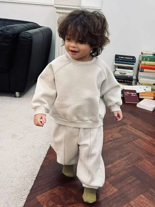 Warm Stitch Jogger Pants Warm Stitch Jogger Pants by Mellow for Baby - catalog view