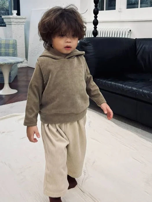 Mink Corduroy Pants Mink Corduroy Pants by Mellow for Baby - catalog view