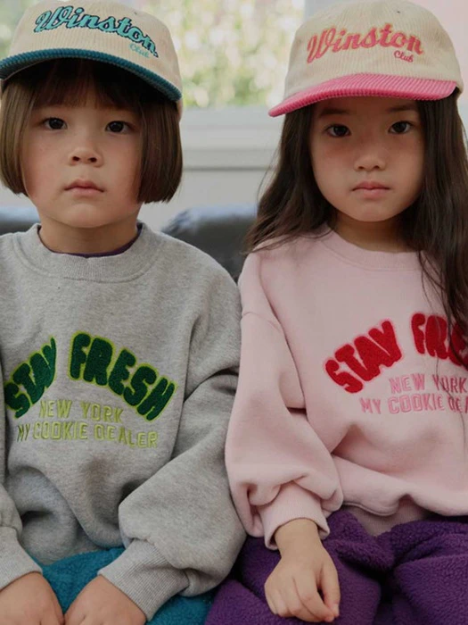 Stay Boucle Sweatshirt Stay Boucle Sweatshirt by From I for Child - catalog view