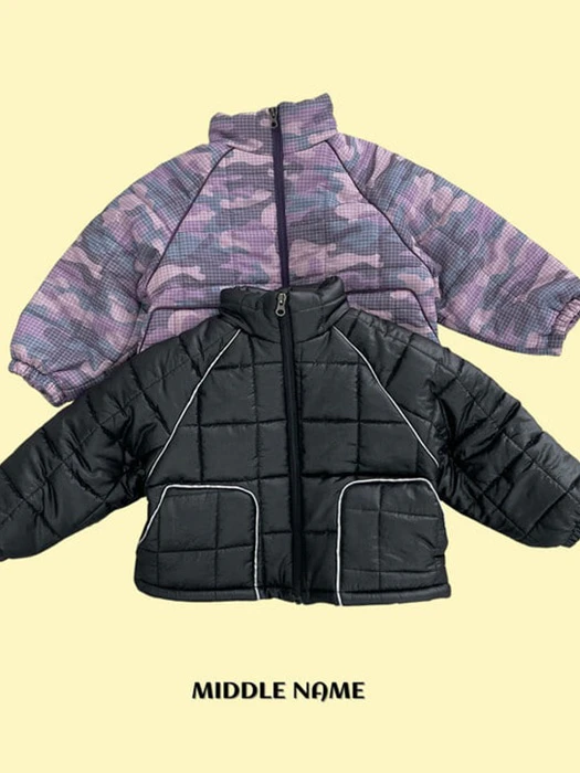 Quilting Piping Jacket Quilting Piping Jacket by Middle Name for Child - catalog view